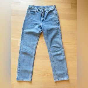 Wrangler Premium Quality Jeans 29x30 Straight Leg Light Wash Denim Classic Fit